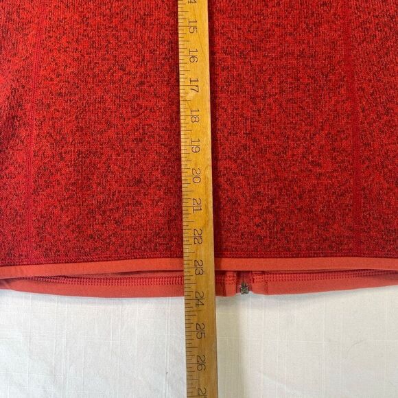 Patagonia Red Fleece Long Sleeve Mock Neck Better Sweater Zip Up Jacket Size XS - Picture 9 of 11